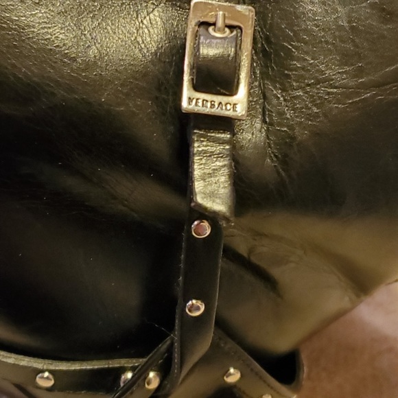 Versace Medusa Insignia Leather Booties - Picture 7 of 7